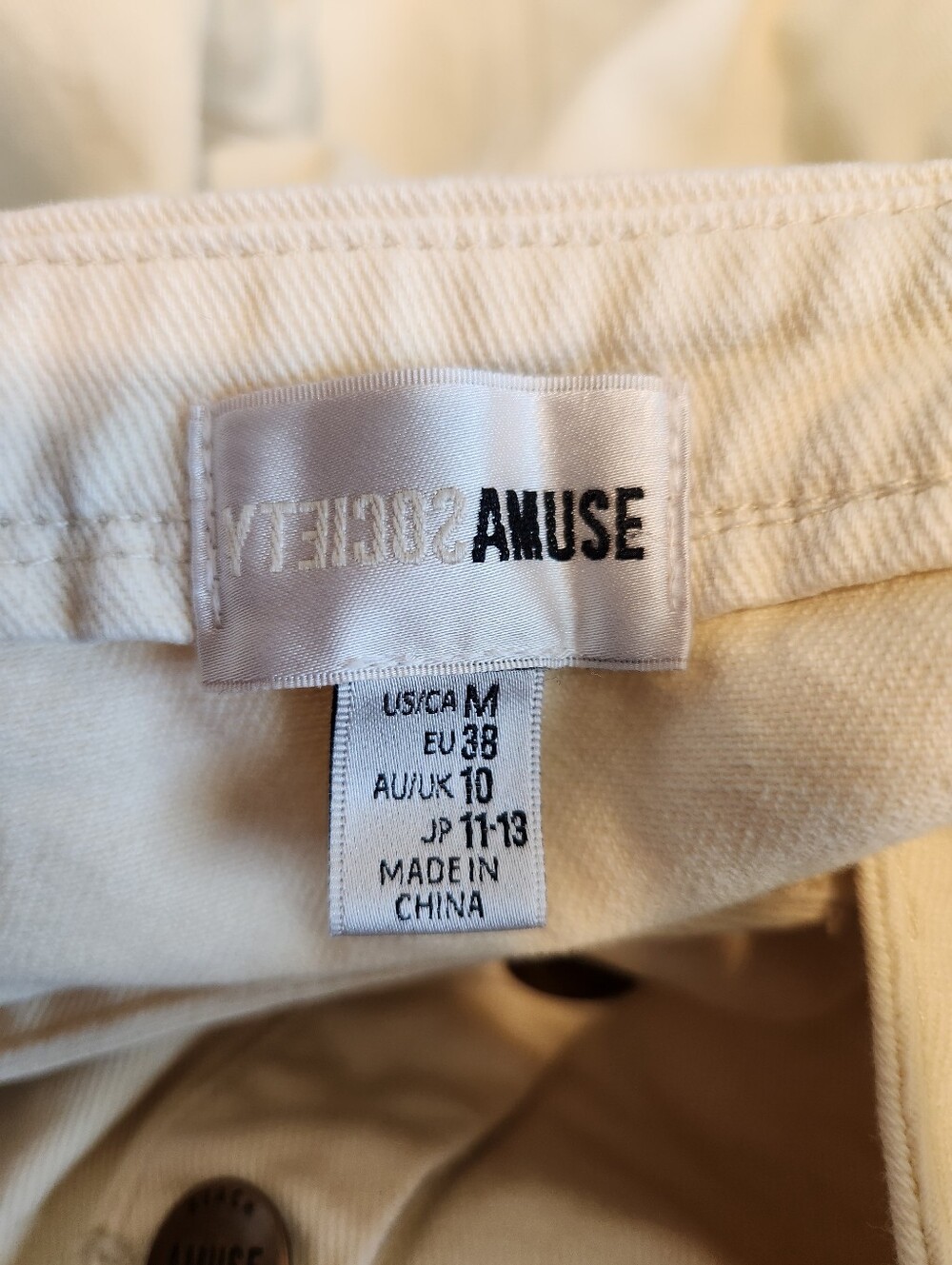 AMUSE SOCIETY Claudette Jean Dress Size Medium - Picture 5 of 9